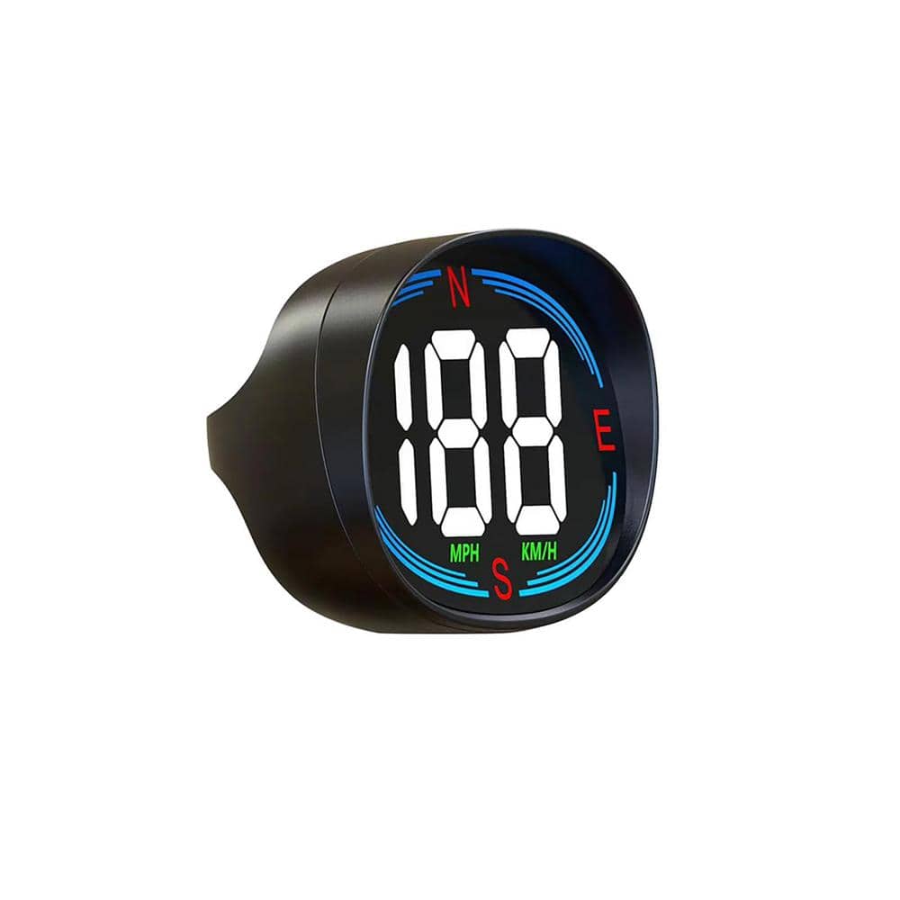 Vrbgify Universal HUD GPS Speedometer Displays MPH, Compass, Over Speed ...
