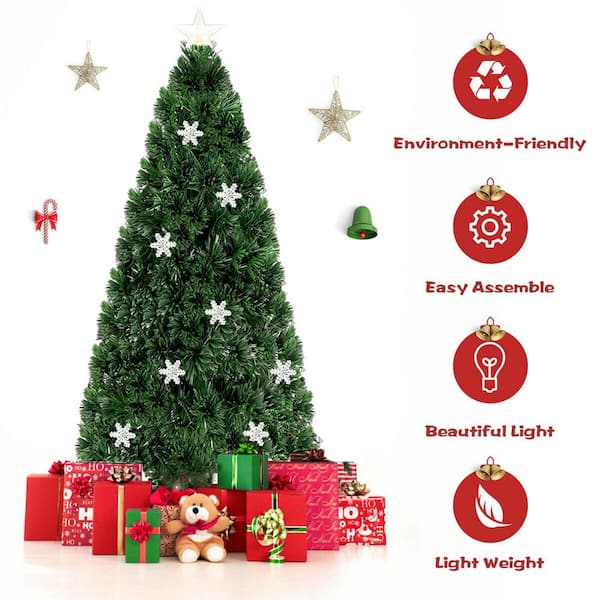 Hevirgo Christmas LED Bulb Luminous Decorative Portable Xmas Tree LED Decoration Light for Home Brown PlasticBattery: 3 x Button, Men's