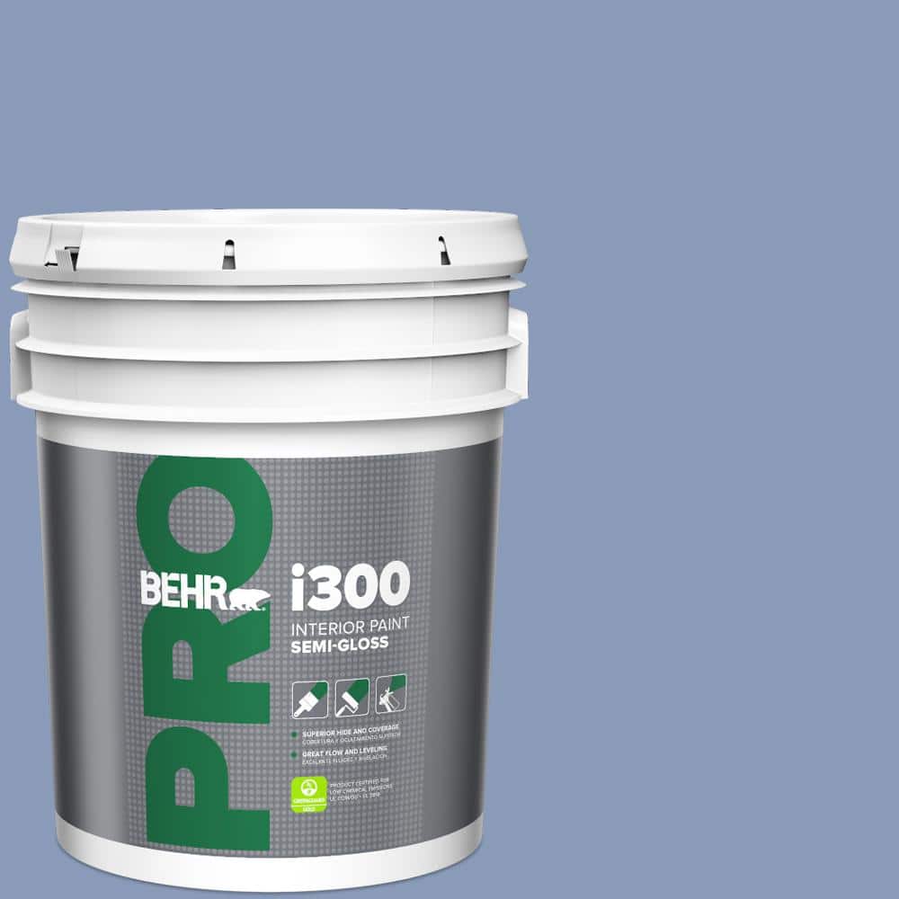 5 gal. #610D-5 Blueberry Popover Semi-Gloss Interior Paint price history on PriceWatchPro
