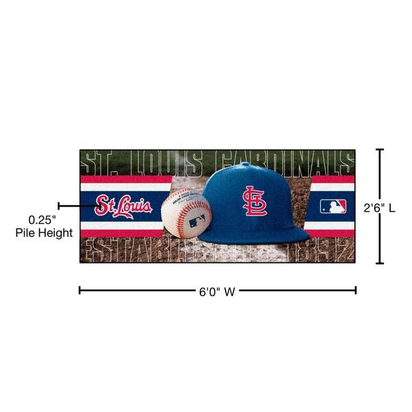 Fanmats Los Angeles Angels Baseball Runner Rug - 30in. x 72in.