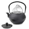 Velaze 37 oz. Japanese Antique Small Dot Cast Iron Teapot with Warmer  VLZ-TP02 - The Home Depot