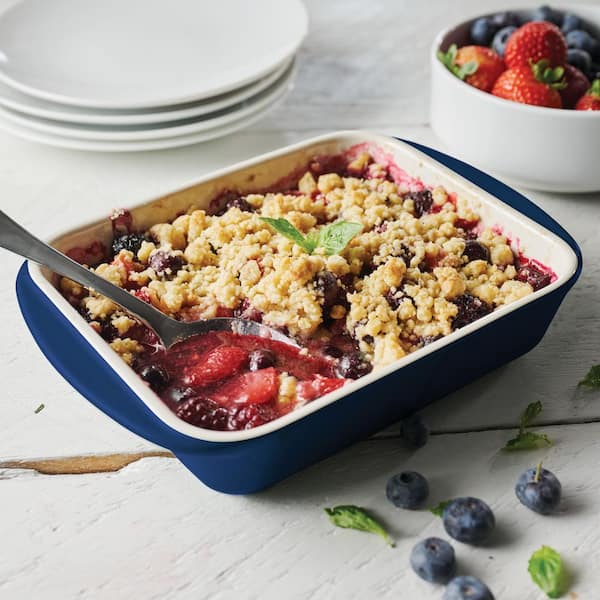 Tramontina Mae 3 Piece Ceramic Porcelain Enamel Bakeware Set