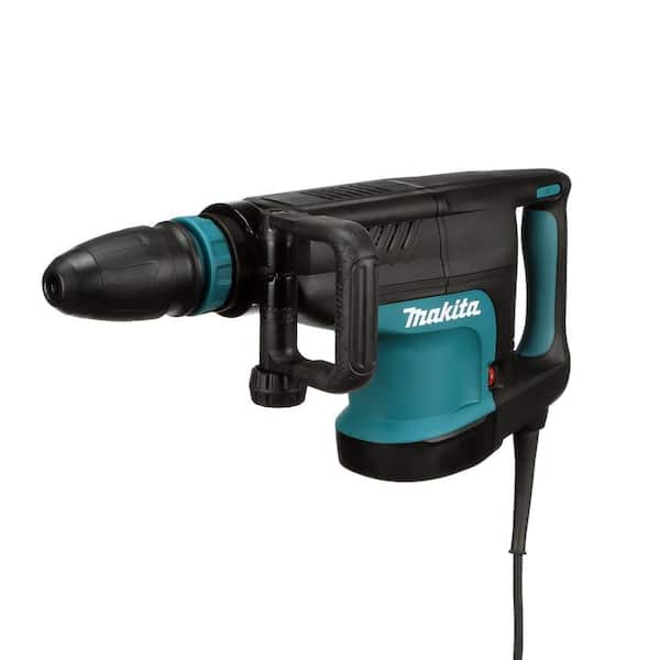 Analytisch Afkeer klif Makita 14 Amp SDS-MAX Corded Variable Speed 20 lb. Demolition Hammer w/  Soft Start, Side Handle, Bull Point and Hard Case HM1203C - The Home Depot