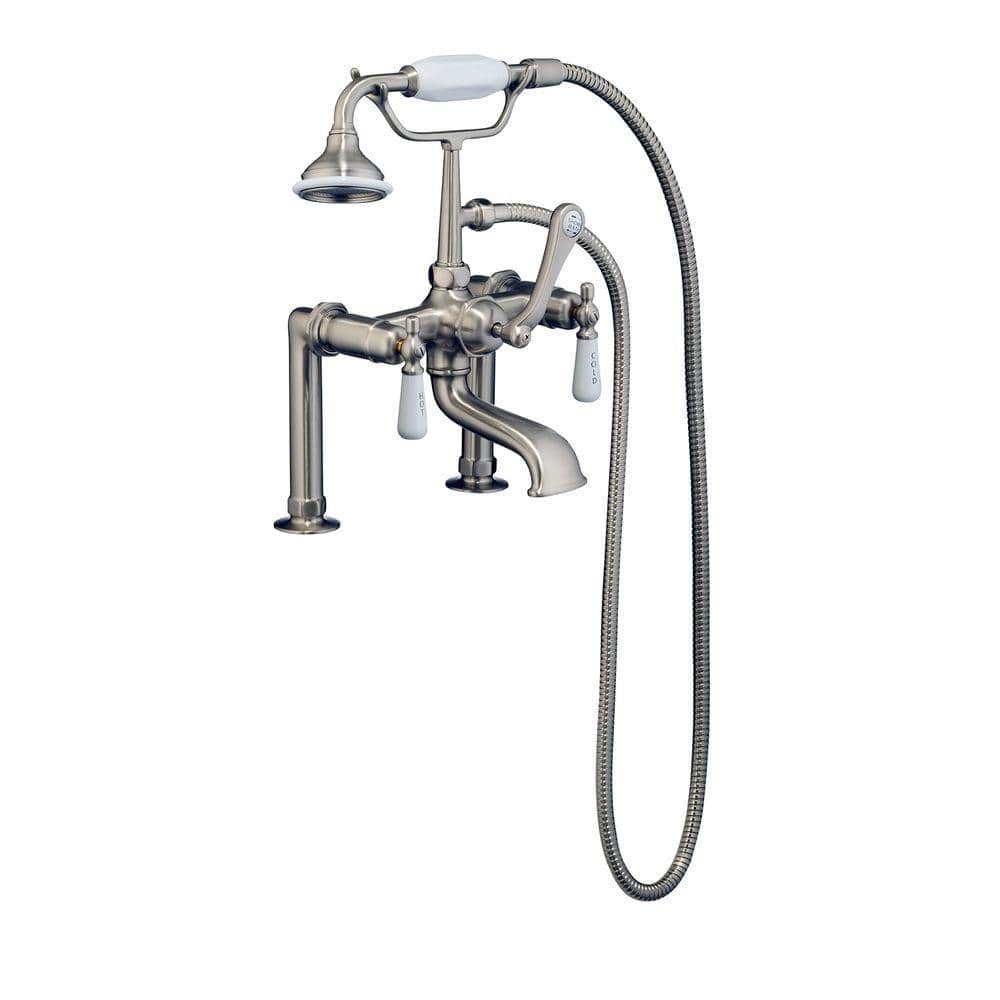 Elegant 68" Cast Iron Clawfoot Soaker Tub with Ball and Claw Feet