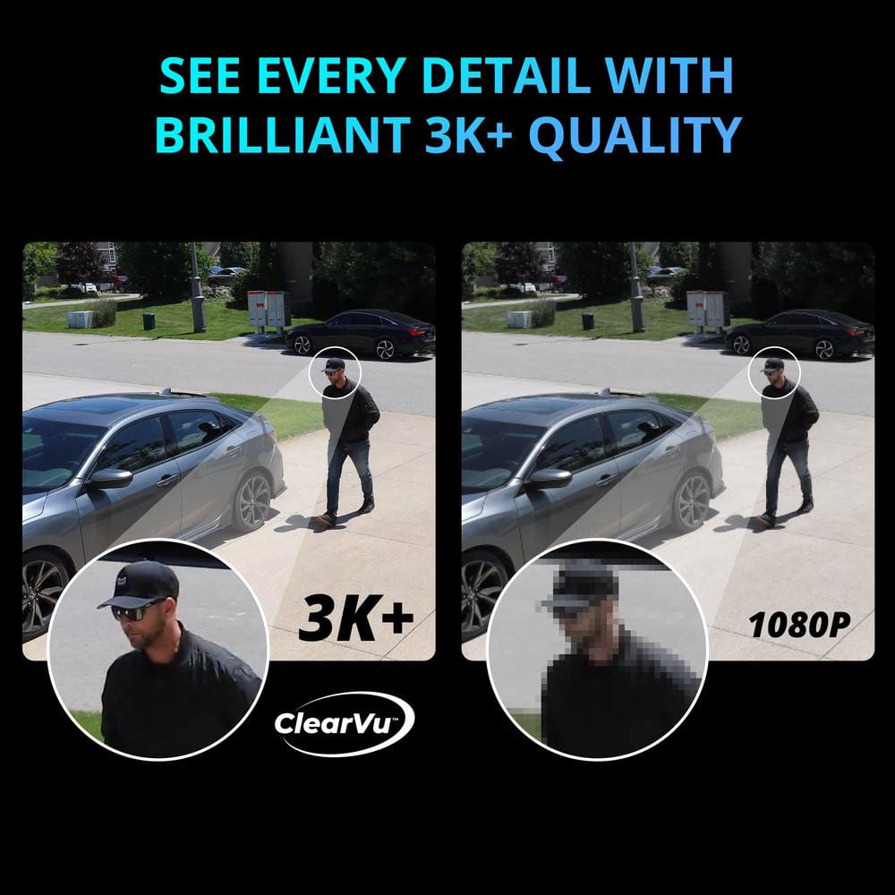 AI POWERED Guard Pro 3K PLUS Dual Lens PTZ Wi-Fi 6 Plug-in Security Camera