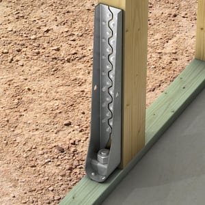 HDU 22-1/4 in. Galvanized Predeflected Holdown with Strong-Drive SDS Screws