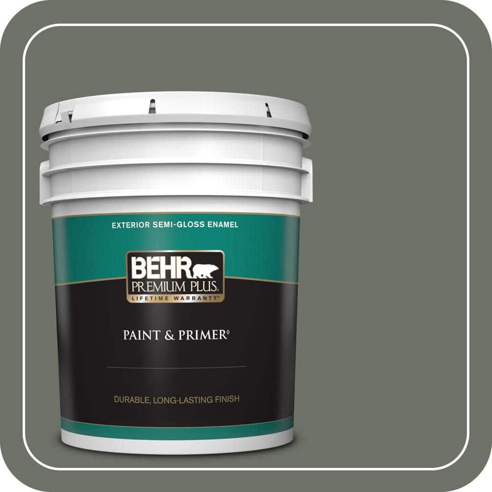 5 gal. #ECC-41-3 Laurel Oak Semi-Gloss Enamel Exterior Paint & Primer price history on PriceWatchPro