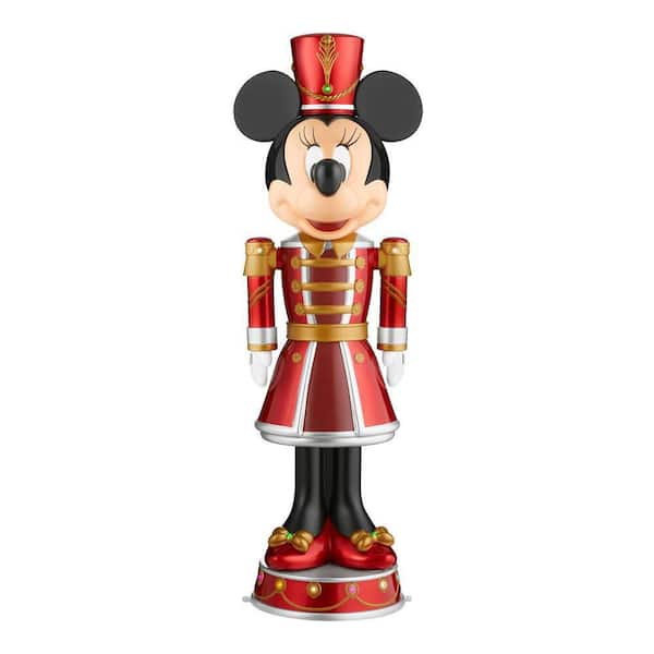 5 ft. LED Holiday Minnie Mouse Nutcracker Holiday Yard Decoration Y48