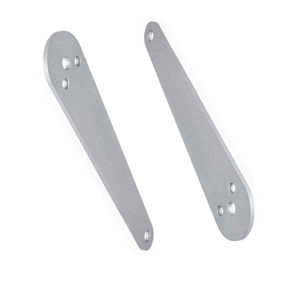 Push to Open 12 in. x 1 in. x 4 in. Metal Post Pivot Bracket for Swing Gate