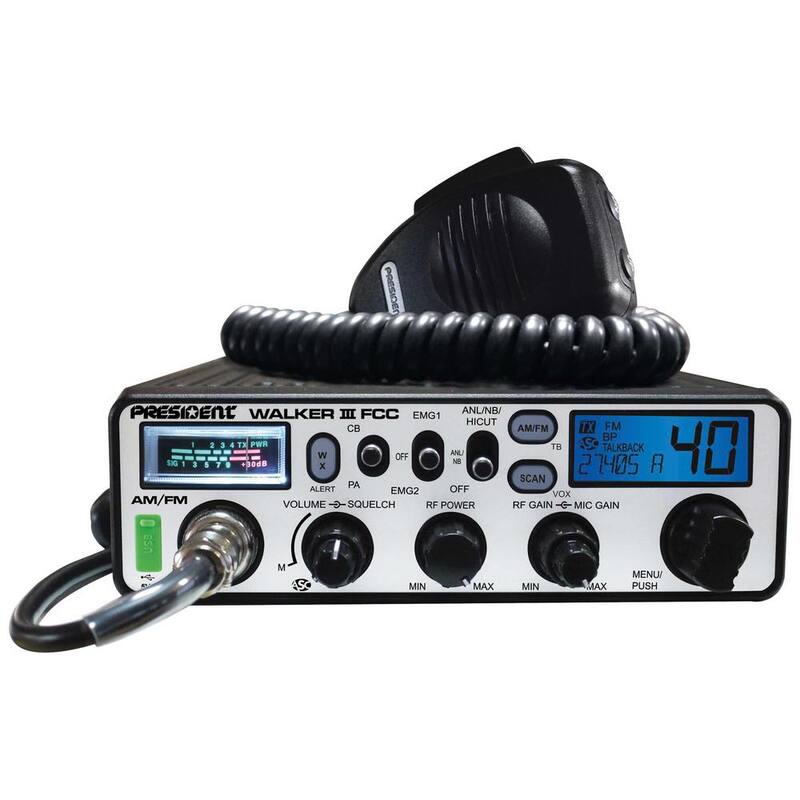 Walker III FCC AM/FM CB Radio