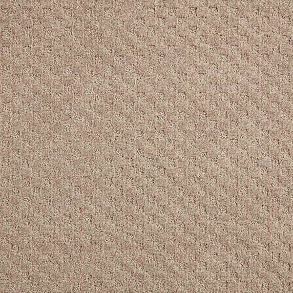 Lifeproof Shiloh Point  - Cameo - Brown 40 oz. Triexta Pattern Installed Carpet