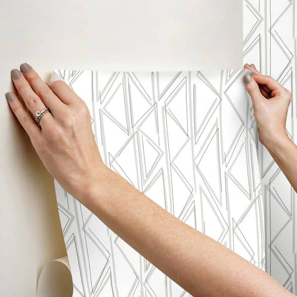 Magnolia Home Woven Trellis Wallpaper - Khaki