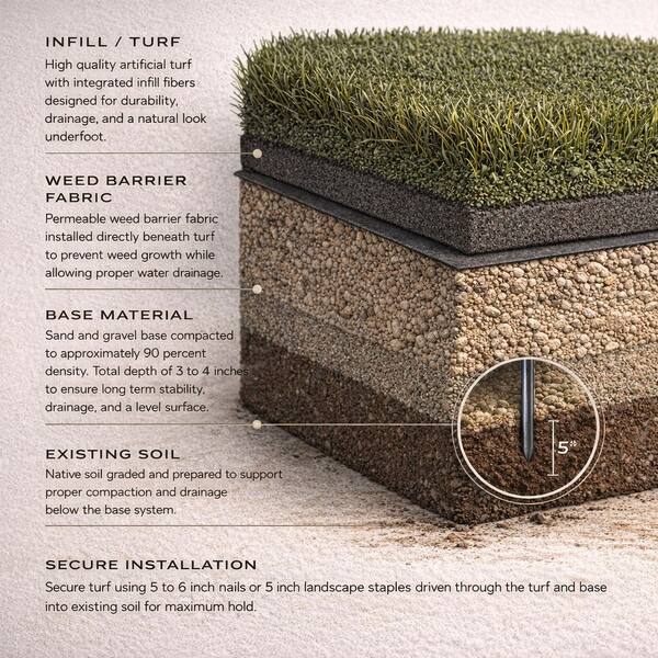 TrafficMaster Mainstream 6 ft. Wide x Cut to Length Green