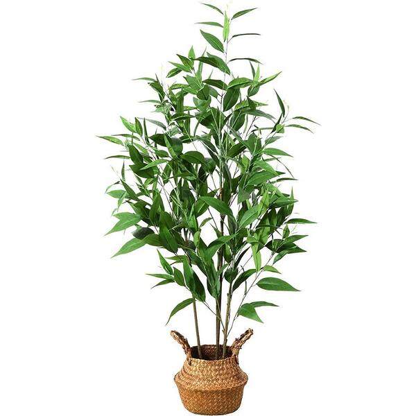 Cubilan 47 in. Green Artificial Eucalyptus Tree MRC301 The Home Depot
