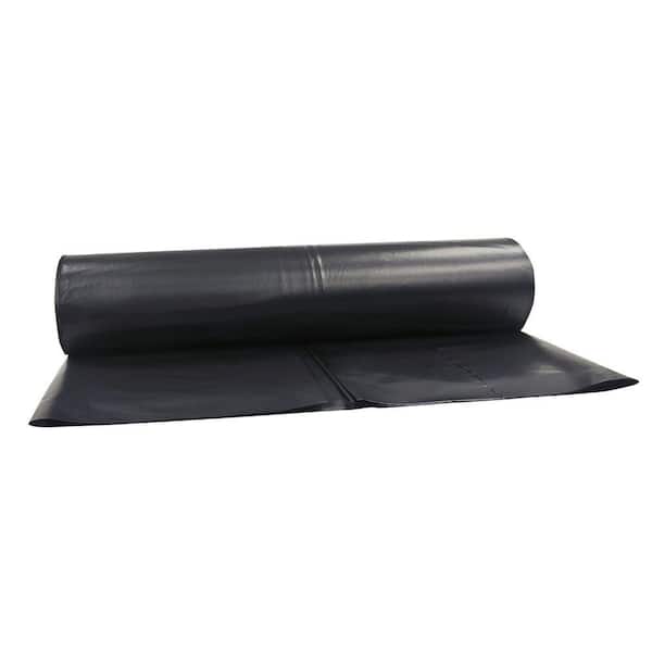 HDX - 10 ft. x 100 ft. Black 6 mil Plastic Sheeting