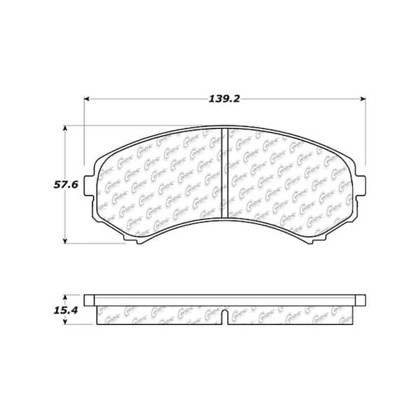 Centric Parts Disc Brake Pad Set