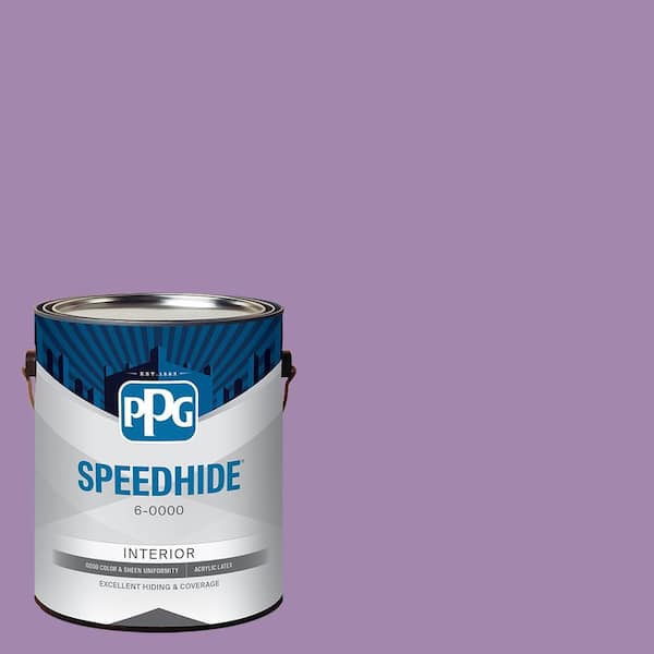 SPEEDHIDE 1 gal. PPG1176-5 Violet Eclipse Ultra Flat Interior Paint