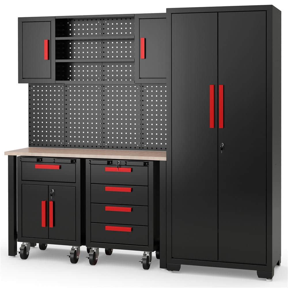 Costway 81.5 in. W x 76 in. H x 18.5 in. D Full Assembly