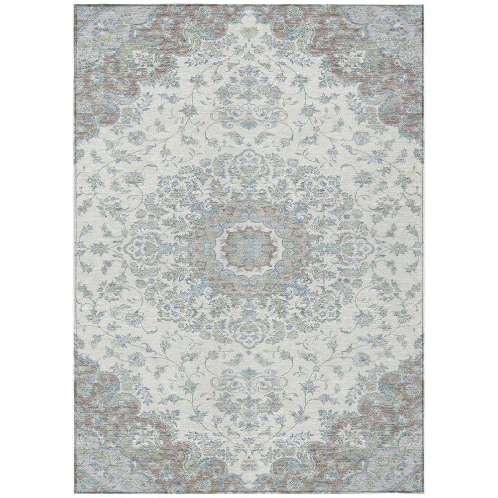 Chantille Machine Washable Indoor/Outdoor Abstract ACN2543 Ivory 10 ft. x 14 ft. Area Rug price history on PriceWatchPro