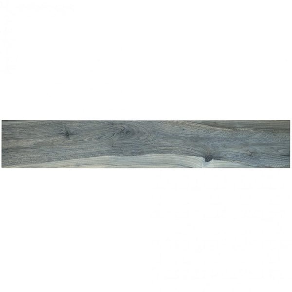 Ivy Hill Tile as Matte Blue 8 in. x 48 in. Porcelain Floor and Wall Tile 4 Pieces 10.32 Sq. ft. / Case Size: Box