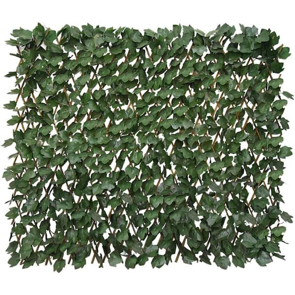 Phewnyzo 25 in. Plastic Garden Fence Privacy Screen for Balcony Patio Outdoor
