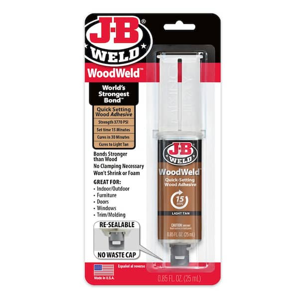J-B Weld WoodWeld 0.85 oz Syringe Epoxy Adhesive