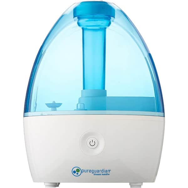 0.21 gal. Ultrasonic Cool Mist Humidifier for Rooms up to 210 sq. ft in Blue/White, 14 Hour Runtime on Low, Aromatherapy
