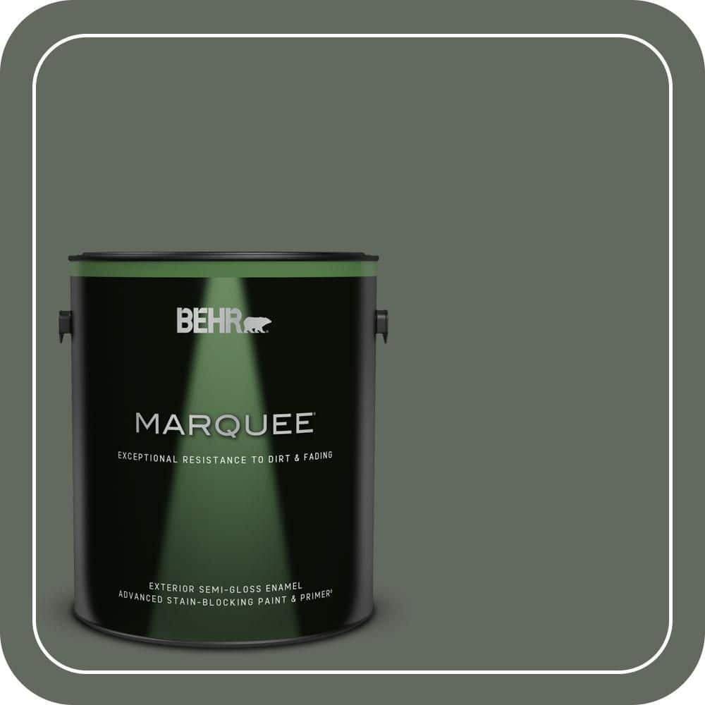 1 gal. #N410-6 Pinecone Hill Semi-Gloss Enamel Exterior Paint & Primer price history on PriceWatchPro