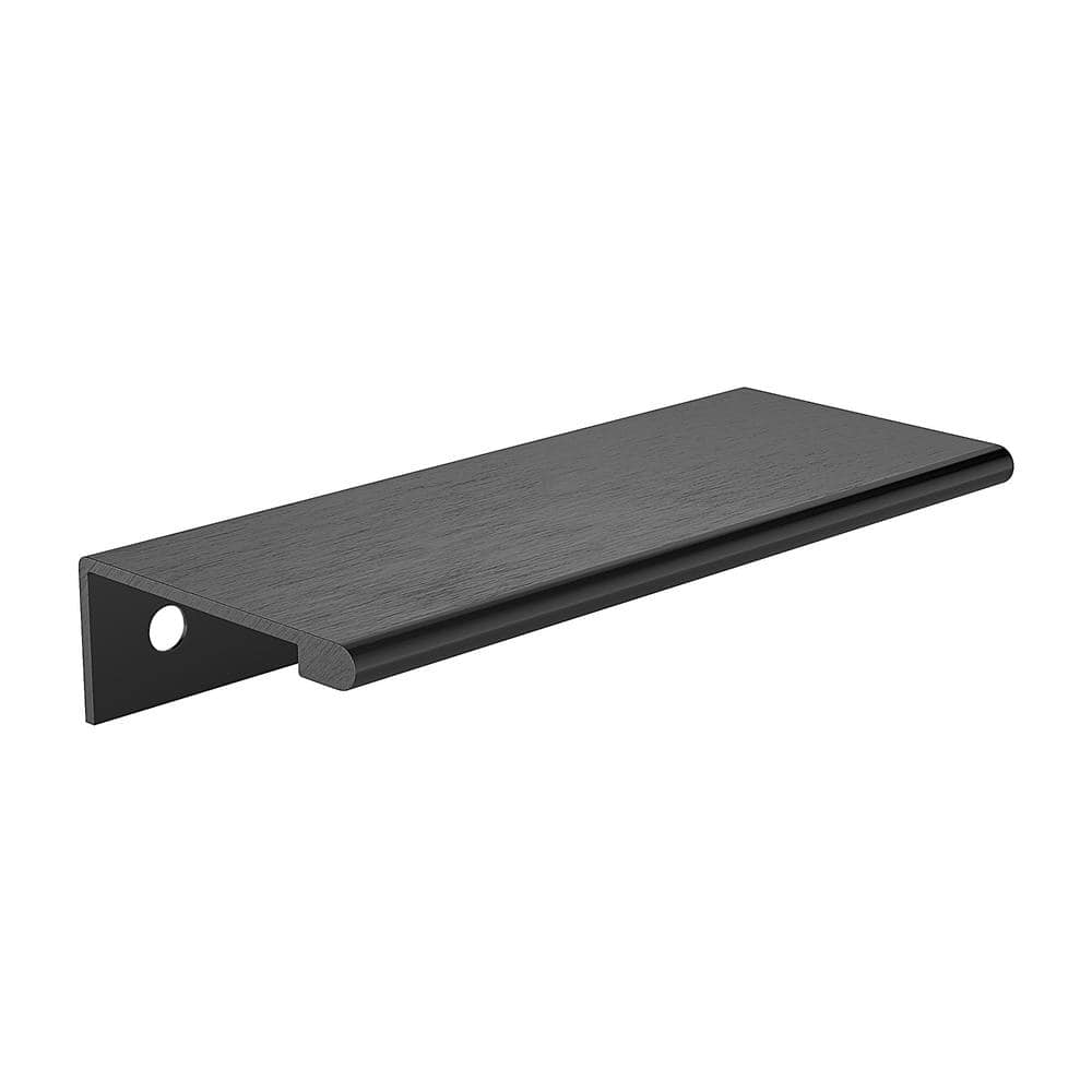 Lincoln Collection 3-1/8 in. (80 mm) Modern Brushed Black Cabinet Egde Pull price history on PriceWatchPro