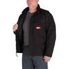 Milwaukee Men's X-Large Black FREEFLEX Softshell Hooded Jacket