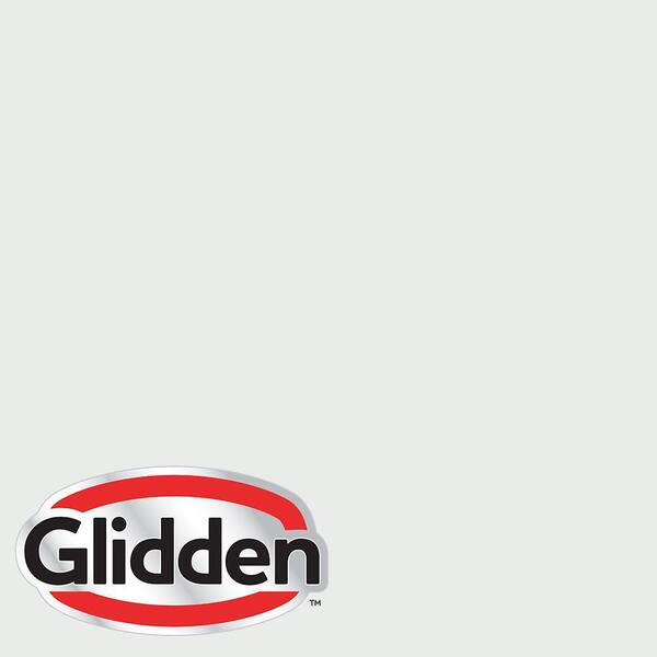 Glidden Essentials 5 gal. #HDGCN09U Winter Walk White Flat Exterior Paint