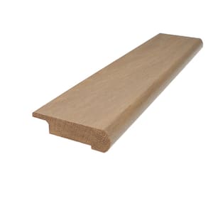 Solid Hardwood Aria 0.5 in. T x 2.75 in. W x 78 in. L Overlap Stair Nose