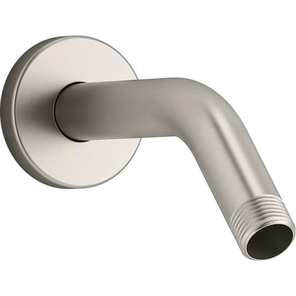 KOHLER Statement Shower Arm and Flange in Vibrant Brushed Nickel