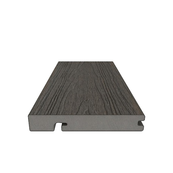 NewTechWood UltraShield Naturale Columbus Spanish Walnut Composite Deck Board Sample