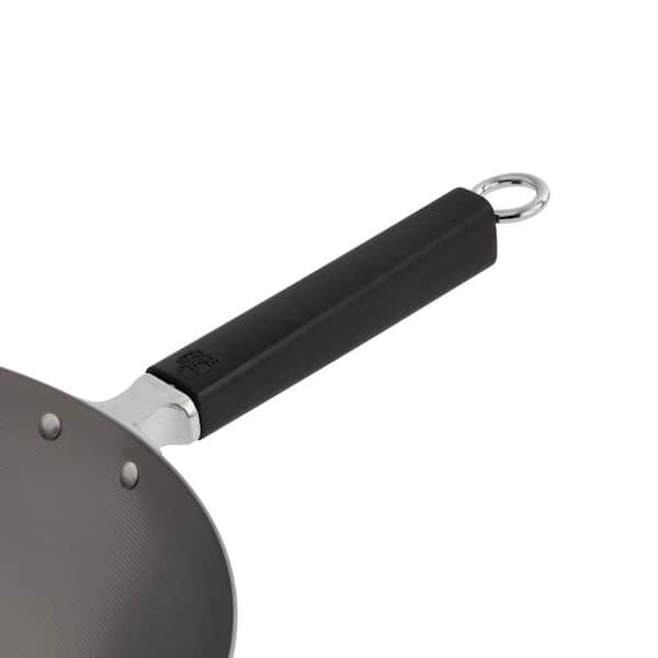 Joyce Chen Professional 14-in Carbon Steel Wok in the Cooking Pans