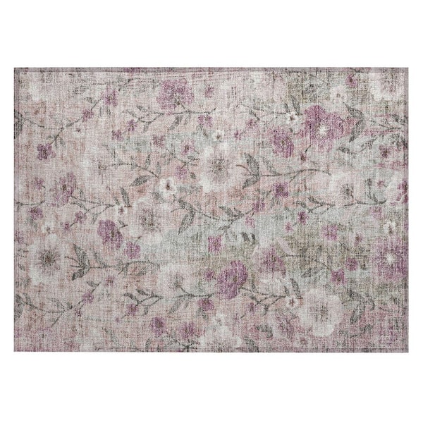 Chantille Machine Washable Indoor/Outdoor Abstract ACN2403 Blush 2 ft. x 3 ft. Accent Rug