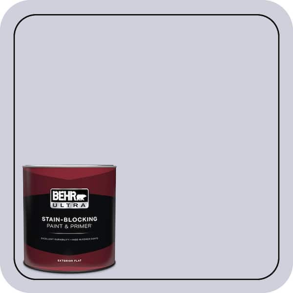 BEHR ULTRA 1 Qt. #640E-3 Simplicity Flat Exterior Paint & Primer