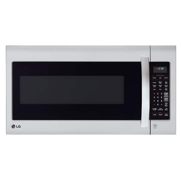 LG Electronics 2.0 cu. ft. Over the Range Microwave in Stainless Steel with EasyClean and Sensor Cook