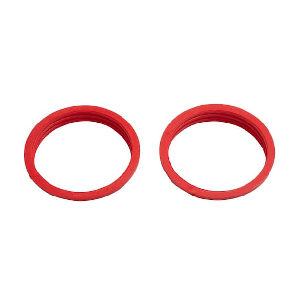 1-1/4 in. Sink Drain Pipe Rubber Slip-Joint Washer (2-Pack)