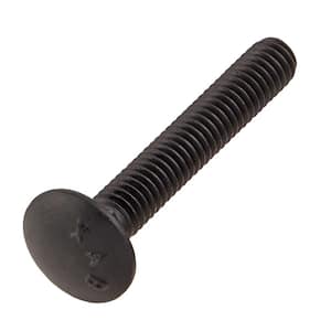 5/16 in. -18 x 2 in. Black Deck Exterior Carriage Bolt