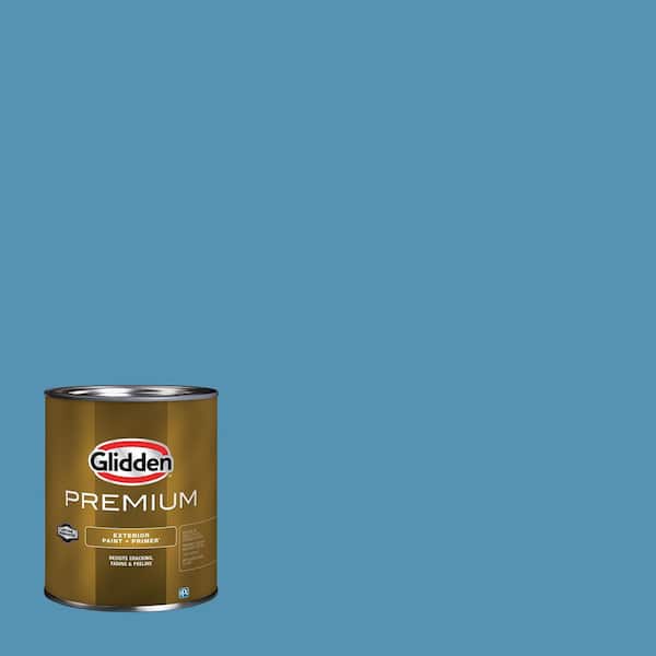 Glidden Premium 1 qt. Vanity PPG1157-5 Flat Exterior Latex Paint