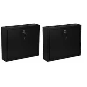 Wall Mountable Large Steel Drop Box Mailbox (2-Pack)