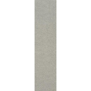 Peel and Stick Dove High Low Planks 9 in. x 36 in. Commercial/Residential Carpet (16-tile / case)