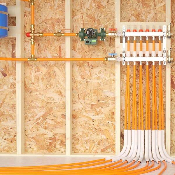1/2 in. x 300 ft. Coil Oxygen Barrier Radiant Heating PEX Pipe 1/2 in. x 300 ft. Coil Oxygen Barrier Radiant Heating PEX Pipe