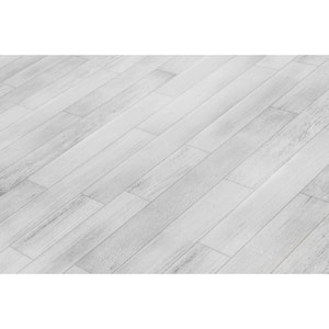 White-Washed Peel and Stick Wood Plank for Wall Self-Adhesive Wood Wall Panel for Living Room (16s q. ft./Box)