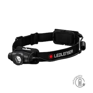 H5R Core Rechargeable Headlamp, 500 Lumens, Advanced Focus System, Constant Light Output, Dimmable, Waterproof