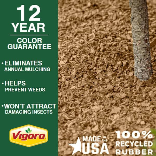 75 cu. ft. Cypress Recycled Rubber Mulch (50 Bags)