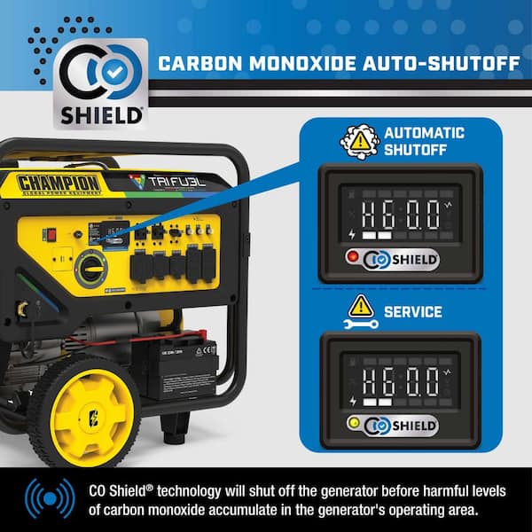 Champion Power Equipment 16,875/13,500-Watt Electric Start