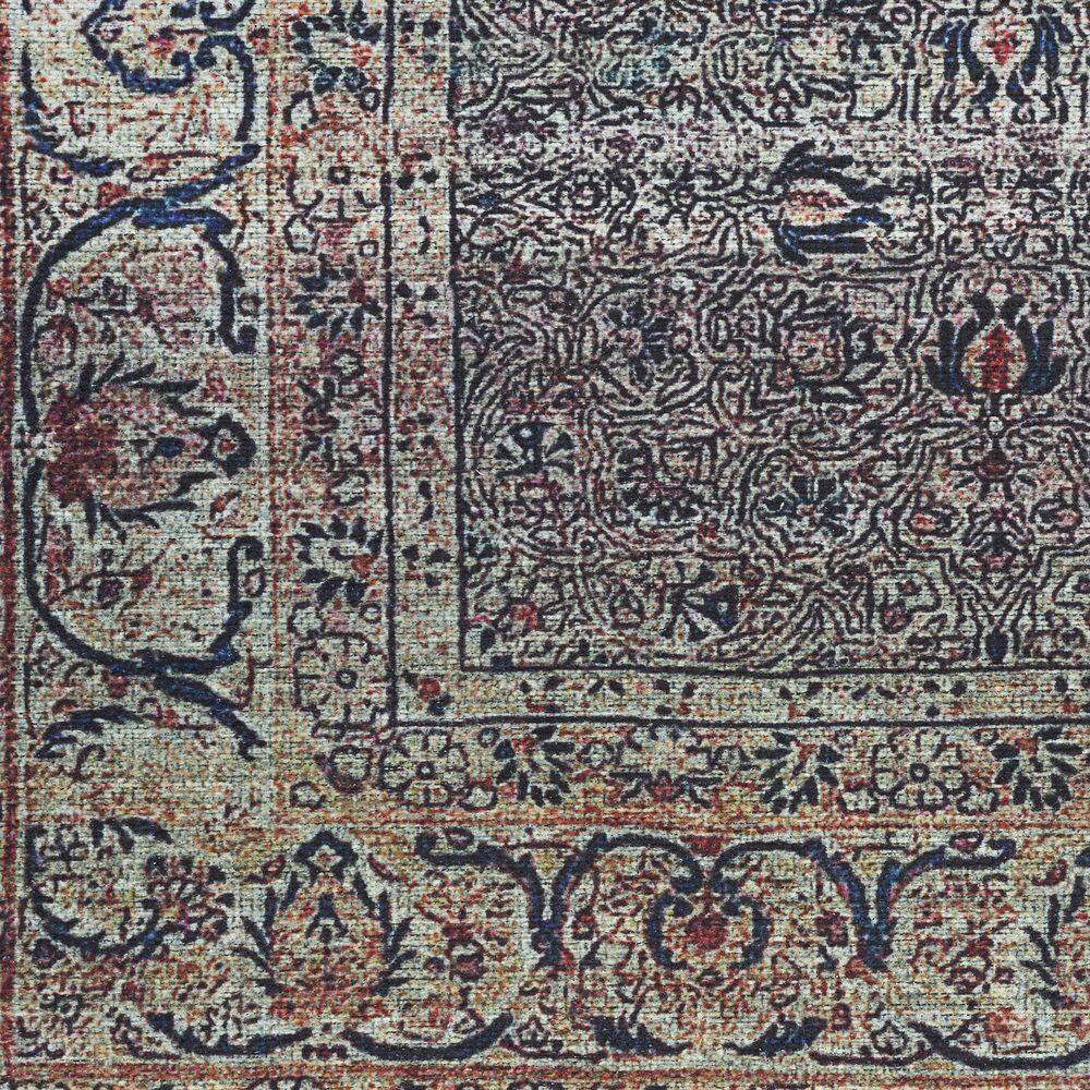 Emerald Elegance Flatwoven 4' x 6' Synthetic Easy-Care Rug