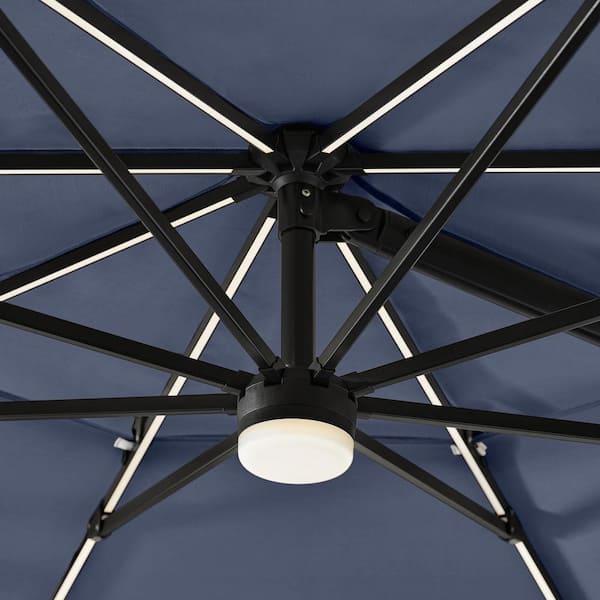 10' solar patio umbrella SKU: OB-OTU007